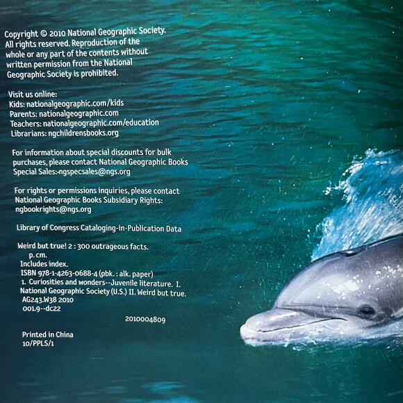 Weird But True! 2: 300 Outrageous Facts (Weird But True, 4) - Picture 4 of 5